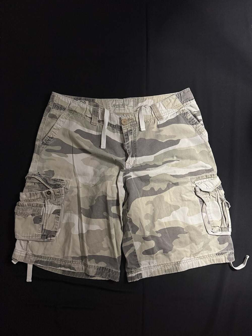 Abercrombie & Fitch Camo Cargo Shorts